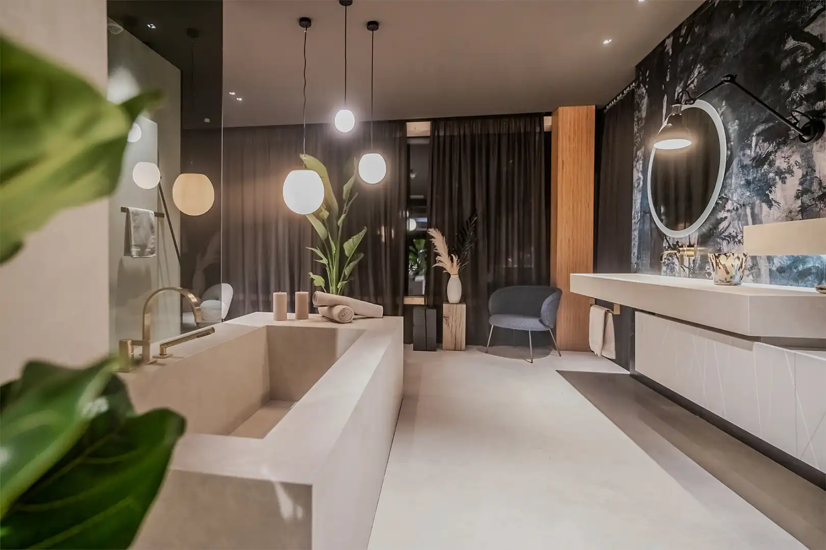 Modernes Badezimmer
